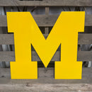 Michigan Wolverines Metal Wall Art - Michigan Metal Artwork