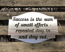 Small Efforts Metal Wall Art - Michigan Metal Artwork