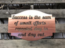 Small Efforts Metal Wall Art - Michigan Metal Artwork