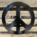 Peace Symbol Metal Wall Art - Michigan Metal Artwork