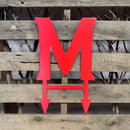 Maryland Terrapins Metal Yard Art - Michigan Metal Artwork