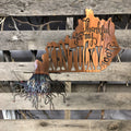 Thankful For My Kentucky Roots Metal Wall Art - Michigan Metal Artwork