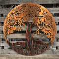 Tree Of Life Metal Wall Art - Michigan Metal Artwork