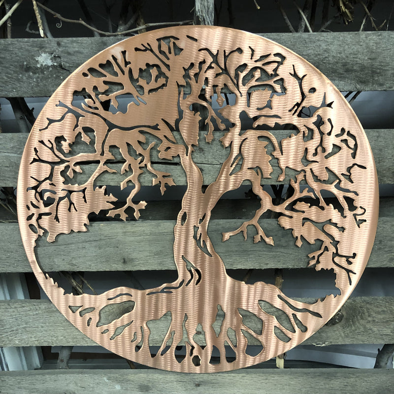 Tree Of Life Metal Wall Art - Michigan Metal Artwork