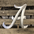 Alabama "A" Metal Wall Art - Michigan Metal Artwork