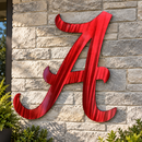 Alabama "A" Metal Wall Art