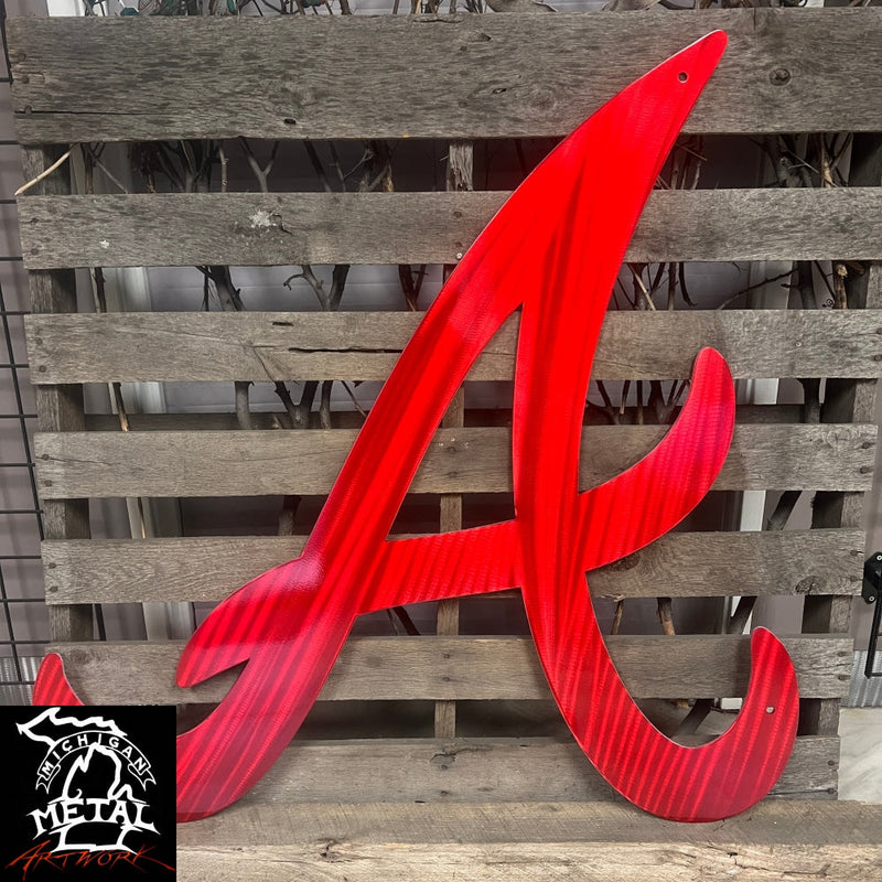 Atlanta Braves Metal Wall Art