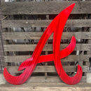 Atlanta Braves Metal Wall Art - Michigan Metal Artwork