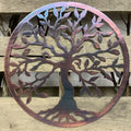 Modern Olive Tree Of Life Metal Wall Art - Michigan Metal Artwork