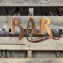 Bar Metal Wall Art Sign - Michigan Metal Artwork