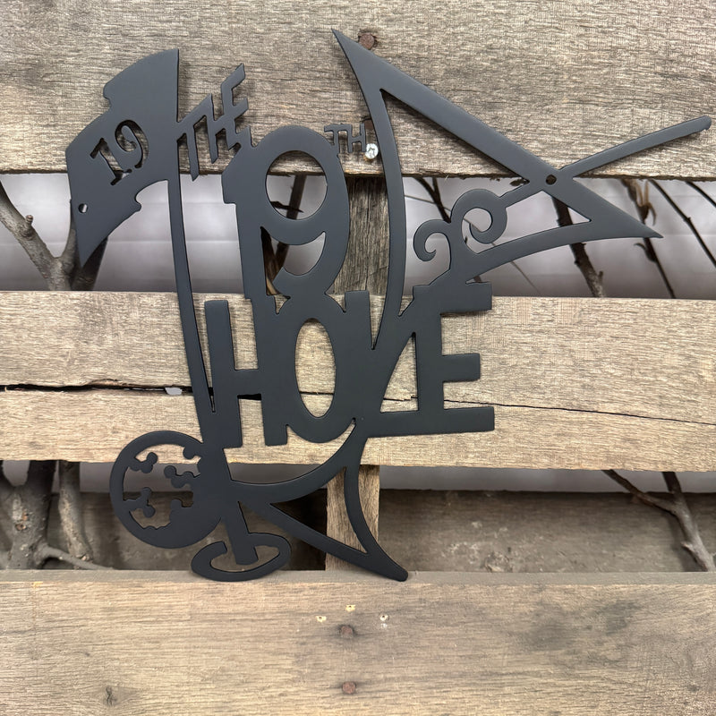 19th Hole Metal Wall Art