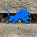 Detroit Lions Metal Magnet - Michigan Metal Artwork