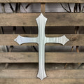 Religious Cross Metal Wall Art #2 - Michigan Metal Artwork