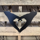Loving Hands Metal Wall Art - Michigan Metal Artwork
