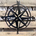 Nautical Compass Rose Metal Wall Art