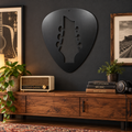 Guitar Pick Metal Wall Art
