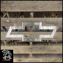 Chevy Bowtie Logo Metal Wall Art - Michigan Metal Artwork