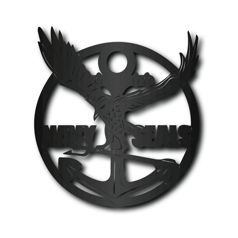 Navy Seals Metal Wall Art - Michigan Metal Artwork