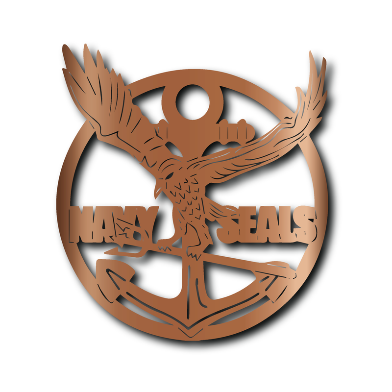 Navy Seals Metal Wall Art - Michigan Metal Artwork