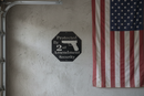 Protected By 2nd Amendment Metal Wall Art Sign