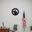 Salute Our Veterans Metal Wall Art Logo