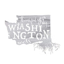 Thankful For My Washington Roots Metal Wall Art - Michigan Metal Artwork