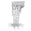 Thankful For My Vermont Roots Metal Wall Art - Michigan Metal Artwork