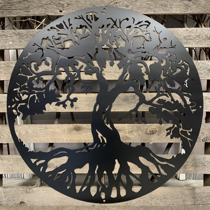 Tree Of Life Metal Wall Art - Michigan Metal Artwork