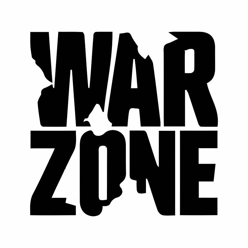 Warzone Logo Metal Wall Art - Michigan Metal Artwork