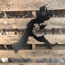 Wolverine Lake Metal Wall Art - Michigan Metal Artwork