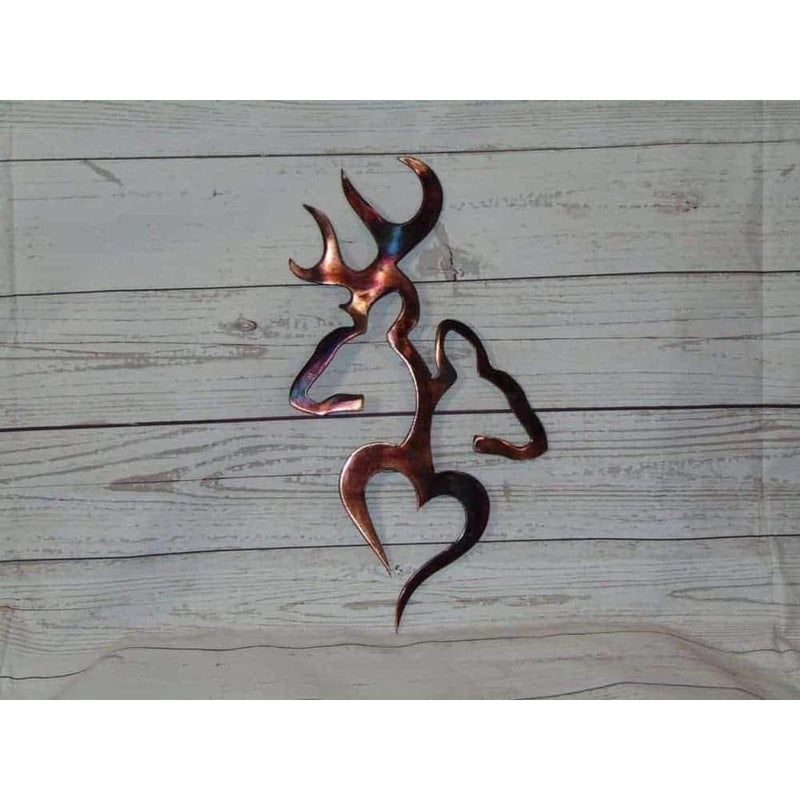 Deer Hunting Metal Wall Art - Michigan Metal Artwork