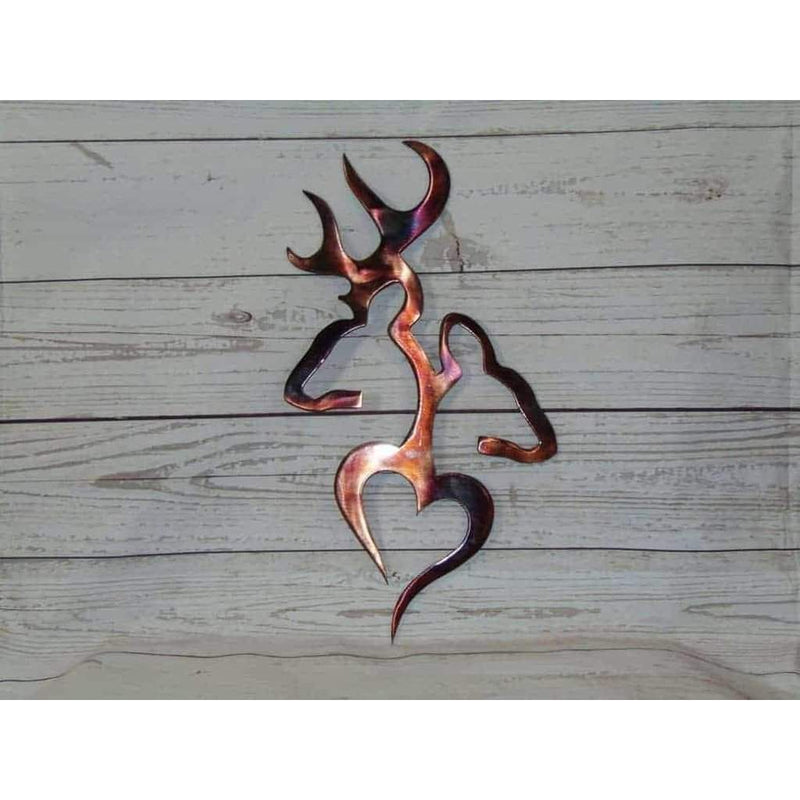 Deer Hunting Metal Wall Art - Michigan Metal Artwork