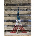 Eiffel Tower Metal Wall Art - Michigan Metal Artwork