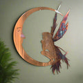 Fairy Moon Metal Wall Art 20 X 17 Garden