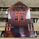 She Shed Metal Wall Art - Michigan Metal Artwork