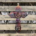 Religious Cross Metal Wall Art #1 - Michigan Metal Artwork