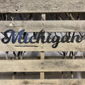 Michigan Metal Wall Art - Michigan Metal Artwork