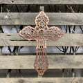 Religious Cross Metal Wall Art #1 - Michigan Metal Artwork