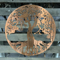 Tree Of Life Metal Wall Art - Michigan Metal Artwork