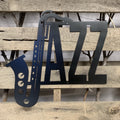 Jazz Music Metal Wall Art - Michigan Metal Artwork