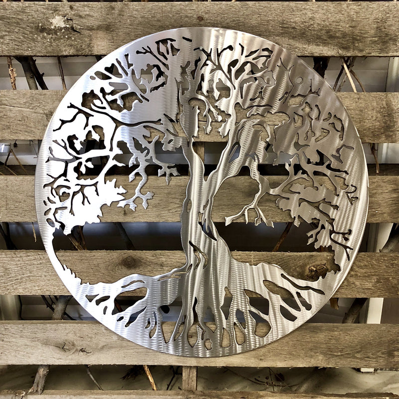 Tree Of Life Metal Wall Art - Michigan Metal Artwork