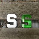 MSU Metal Magnet - Michigan Metal Artwork