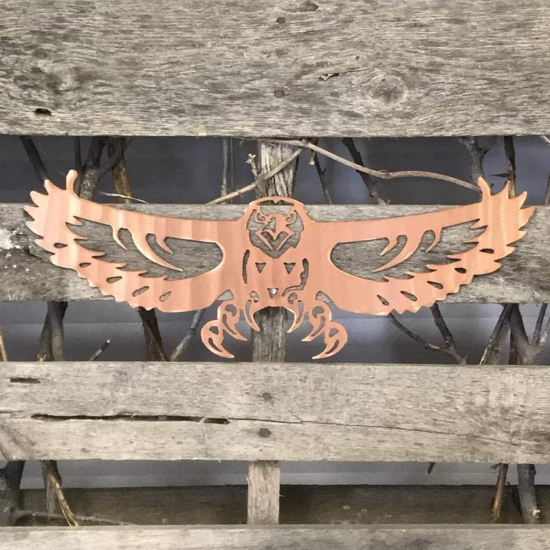 Swooping Eagle Metal Wall Art - Michigan Metal Artwork