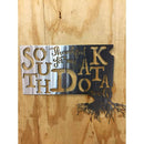 Thankful For My South Dakota Roots Metal Wall Art - Michigan Metal Artwork