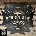 Vfw Metal Wall Art Logo 24 X / Black Military
