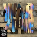 Warzone Logo Metal Wall Art Polished With Torch / 10 X Gaming