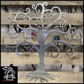 Curly Tree Of Life With Birds Metal Wall Art Trees &amp; Leaves