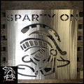 Michigan State Sparty On Logo Metal Wall Art 12 X - / Polished Themed