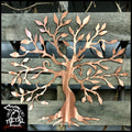 Olive Tree Of Life Metal Wall Art 12 X / Copper Trees &amp; Leaves