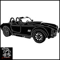 Shelby Cobra Classic Car Metal Wall Art Cars